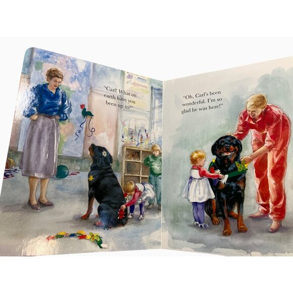 Toddler Board Books Good Dog Carl and Little Monster Board Books Set of 2 - Picture 13 of 14
